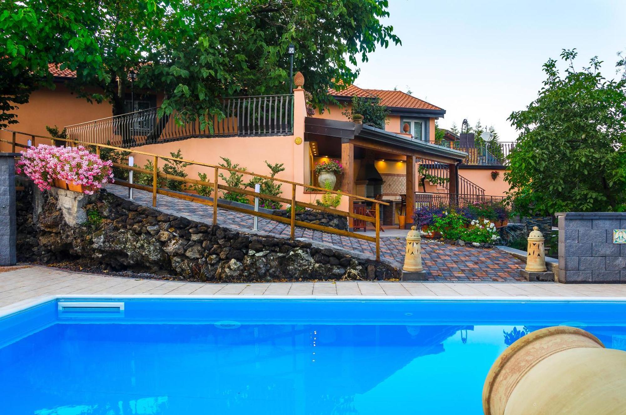 Villa Del Gelso Chalet Nel Parco Delletna Mascali Exterior foto